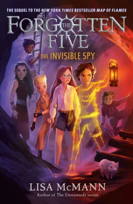 Cover of The Invisible Spy (The Forgotten Five, Book 2)