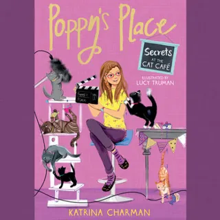 Cover of Secrets at the Cat Café