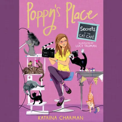Cover of Secrets at the Cat Café