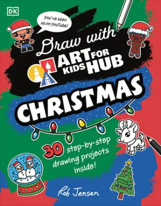 Cover of Draw with Art for Kids Hub Christmas