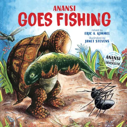 Cover of Anansi Goes Fishing