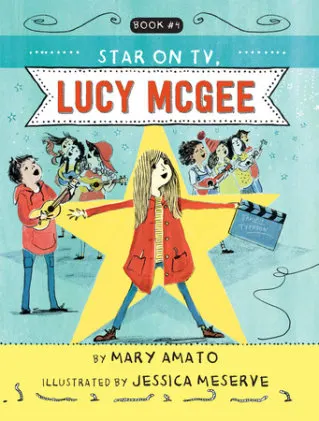 Cover of A Star on TV, Lucy McGee