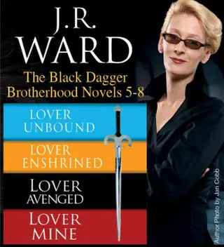 Cover of J.R. Ward The Black Dagger Brotherhood Novels 5-8