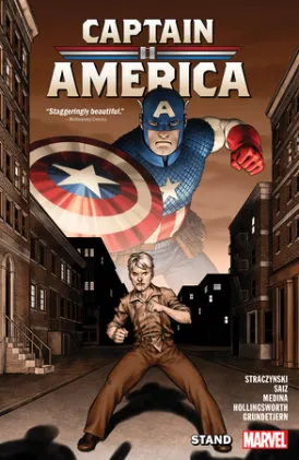 Cover of Captain America By J. Michael Straczynski Vol. 1: Stand