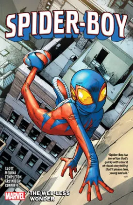 Cover of Spider-Boy Vol. 1: The Web-Less Wonder