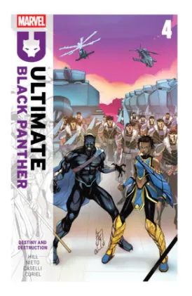Cover of Ultimate Black Panther By Bryan Hill Vol. 4: Destiny and Destruction