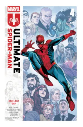 Cover of Ultimate Spider-Man By Jonathan Hickman Vol. 4: One Last Day