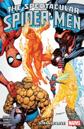Cover of The Spectacular Spider-Men Vol. 3: Strange Love