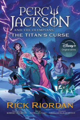 Cover of Percy Jackson and the Olympians: The Titan's Curse: The Graphic Novel