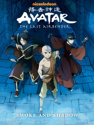 Cover of Avatar: The Last Airbender--Smoke and Shadow Library Edition