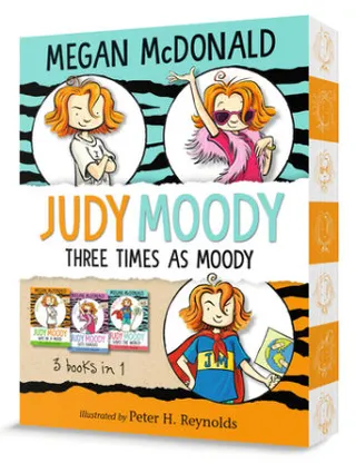 Cover of Judy Moody: Three Times as Moody