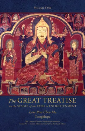 Cover of The Great Treatise on the Stages of the Path to Enlightenment (Volume 1)