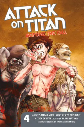 Cover of Attack on Titan: Before the Fall 4