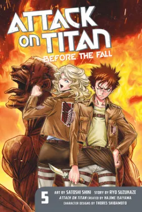 Cover of Attack on Titan: Before the Fall 5