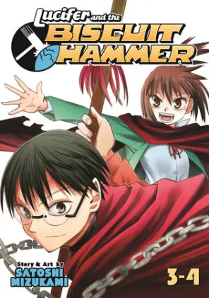 Cover of Lucifer and the Biscuit Hammer Vol. 3-4