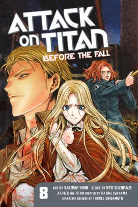 Cover of Attack on Titan: Before the Fall 8