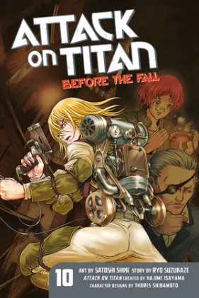 Cover of Attack on Titan: Before the Fall 10