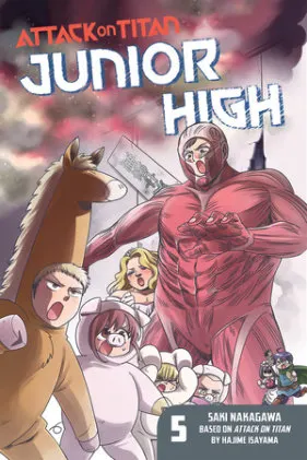 Cover of Attack on Titan: Junior High 5