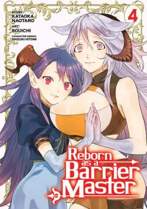 Cover of Reborn as a Barrier Master (Manga) Vol. 4