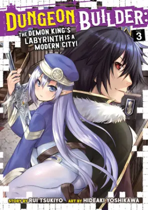 Cover of Dungeon Builder: The Demon King's Labyrinth is a Modern City! (Manga) Vol. 3