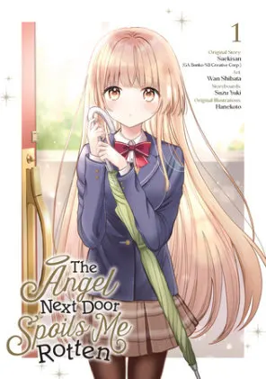 Cover of The Angel Next Door Spoils Me Rotten 01 (Manga)