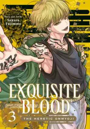 Cover of Exquisite Blood: The Heretic Onmyoji 03
