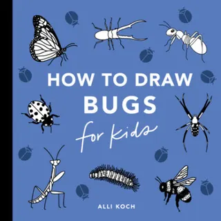 Cover of Bugs: How to Draw Books for Kids with Butterflies, Ladybugs, Spiders, and More