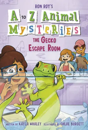Cover of A to Z Animal Mysteries #7: The Gecko Escape Room