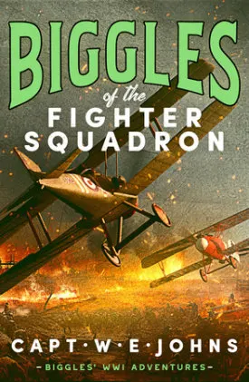 Cover of Biggles of the Fighter Squadron
