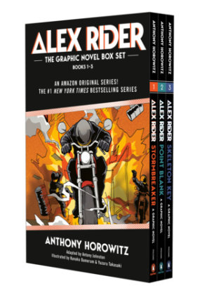 Cover of Alex Rider the Graphic Novel Box Set