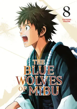 Cover of The Blue Wolves of Mibu 8 (Blue Miburo)