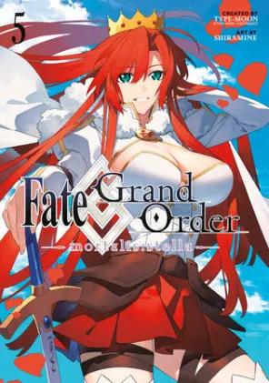 Cover of Fate/Grand Order -mortalis:stella- 5 (Manga)
