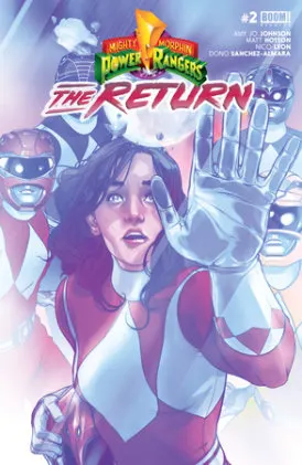 Cover of Mighty Morphin Power Rangers: The Return #2