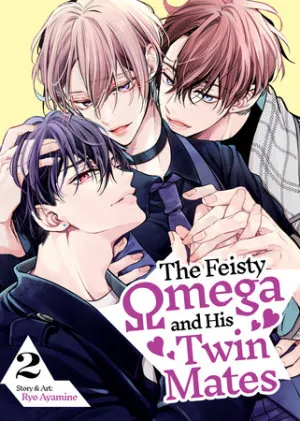 Cover of The Feisty Omega and His Twin Mates Vol. 2
