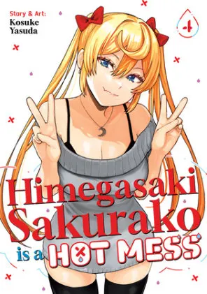 Cover of Himegasaki Sakurako Is a Hot Mess Vol. 4