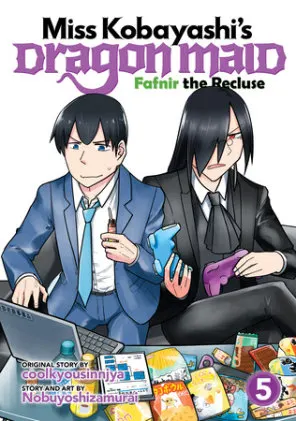 Cover of Miss Kobayashi's Dragon Maid: Fafnir the Recluse Vol. 5