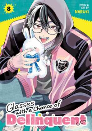 Cover of Glasses with a Chance of Delinquent Vol. 8