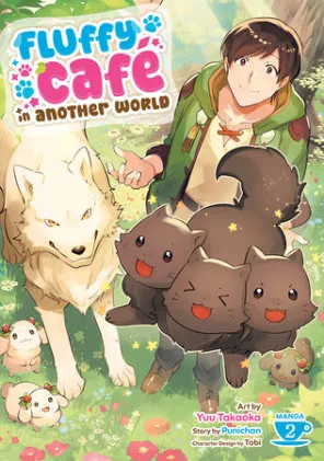 Cover of Fluffy Café in Another World (Manga) Vol. 2