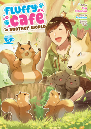 Cover of Fluffy Café in Another World (Manga) Vol. 5
