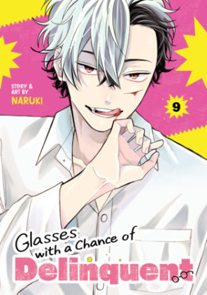 Cover of Glasses with a Chance of Delinquent Vol. 9
