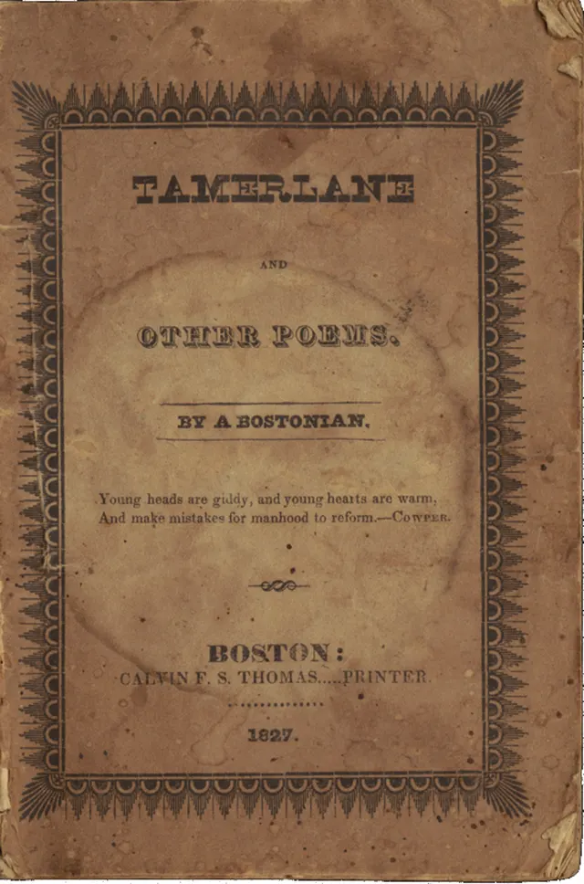 Cover of Tamerlane