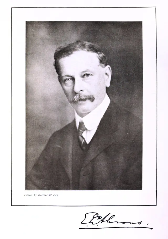Photo of Ernest Leopold Ahrons