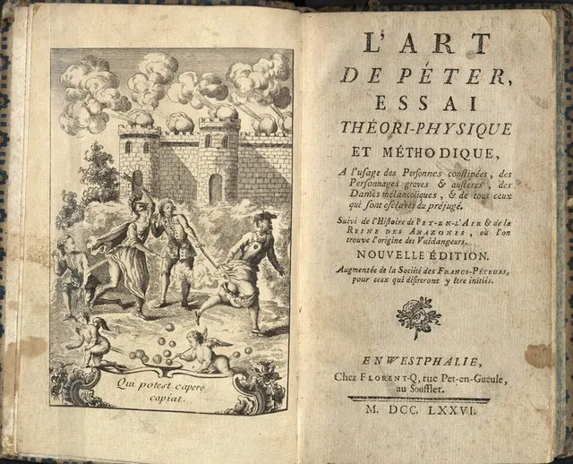 Cover of L'Art de péter