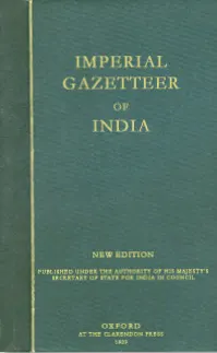 Cover of The Imperial Gazetteer of India