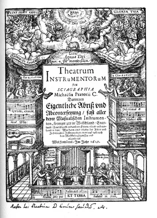 Cover of Syntagma musicum