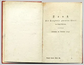 Cover of Faust, Part Two
