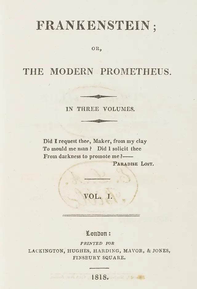 Cover of Frankenstein