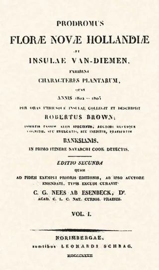Cover of Prodromus Florae Novae Hollandiae et Insulae Van Diemen
