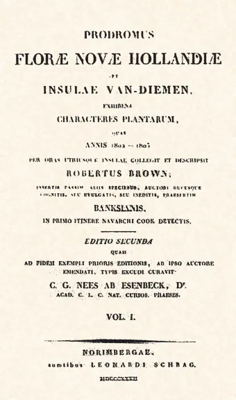 Cover of Prodromus Florae Novae Hollandiae et Insulae Van Diemen