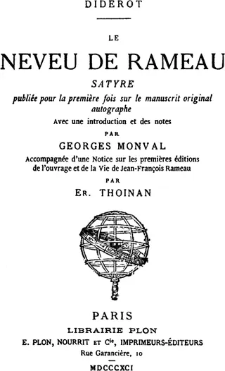 Cover of Rameau's Nephew